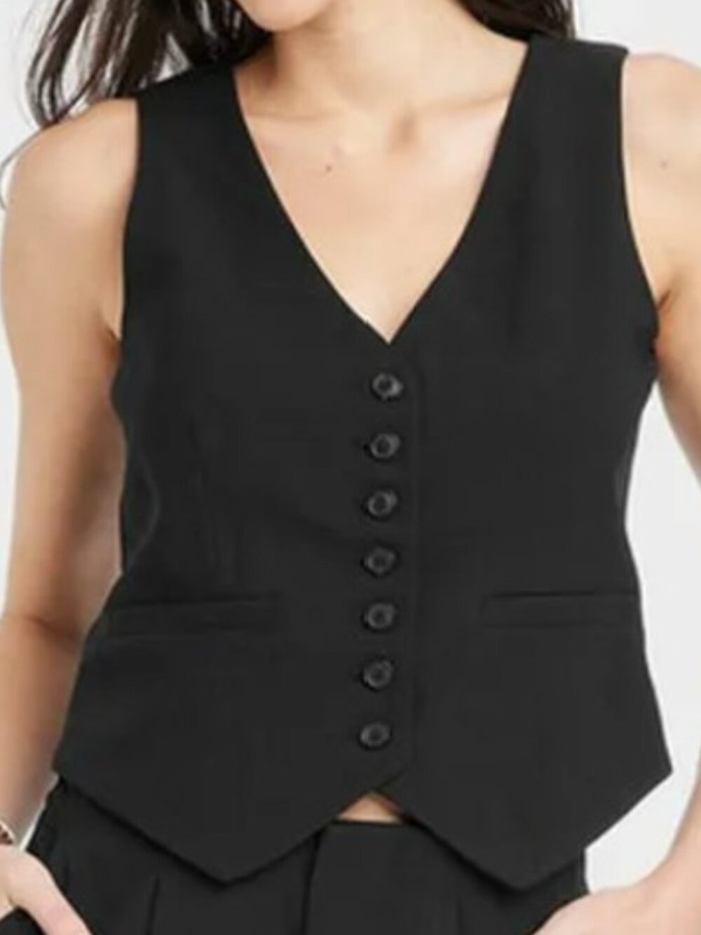 A NEW DAY WOMEN'S TAILORED SUIT VEST (SIZE SMALL)